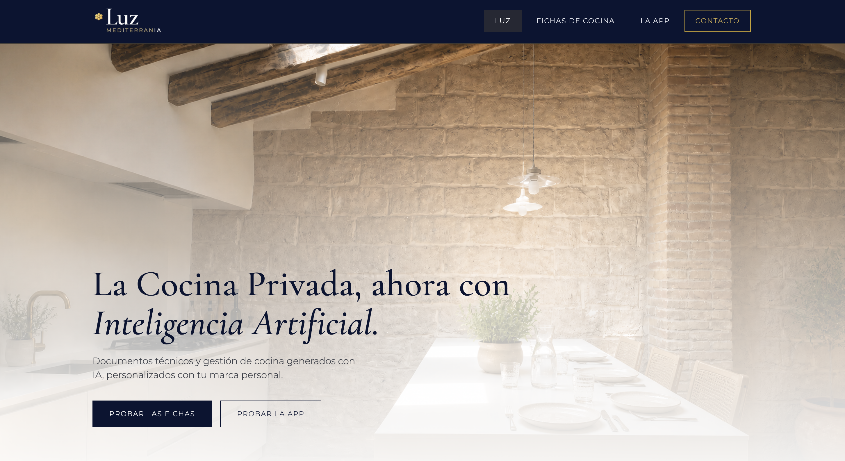 Portada — La cocina privada, ahora con Inteligencia Artificial